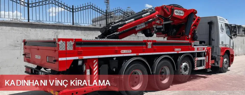 Kadınhanı İlçemi Vinç Kiralama